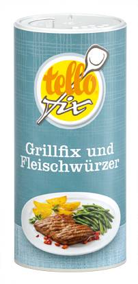 GESO0174 Tellofix Grillfix & Fleischwürzer o. Zusätze KT=12 Dosen mit je 135 g