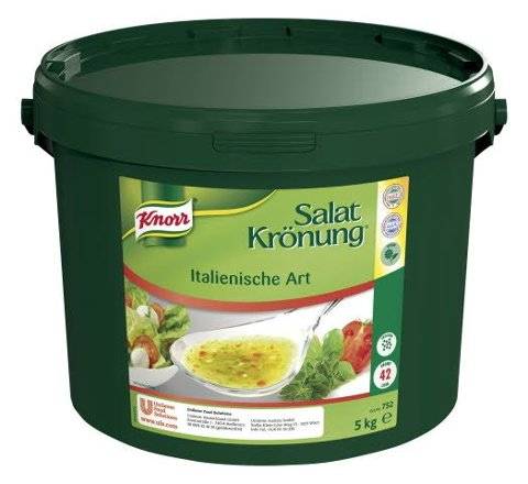 GEUN0003 Knorr Salatkrönung Dressing Italienische Art Eimer= 5 kg