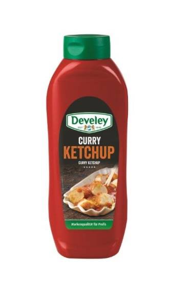 EMKT0029 Curry-Ketchup von Develey Karton = 8 Tuben a 875 ml