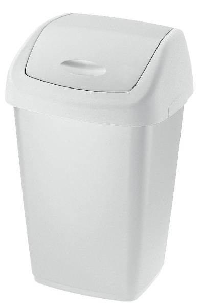 KSBH0073 Abfallbehälter Curver 25 L Clickit weiß