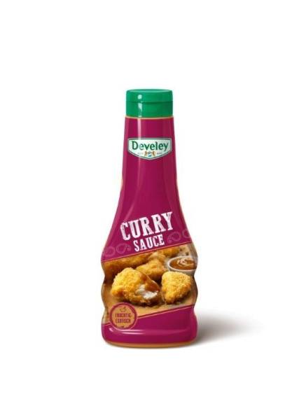 EMXX0020 Develey Curry Sauce 250 ml Squeeze Flasche, Pack= 8 Flaschen
