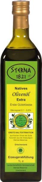 OFOL0054 Natives Olivenöl Extra Sterna 1821 Karton= 12 Flaschen a 1 Liter