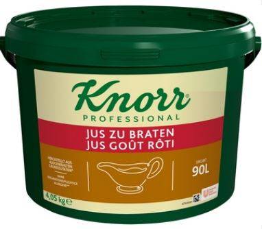 KOUN0019 Knorr Clean Label Jus zu Braten Eimer= 4,05 kg