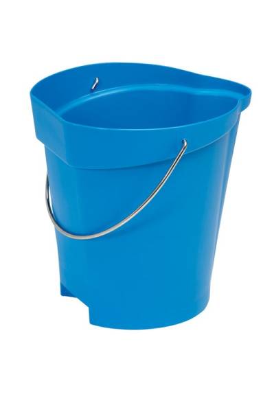 RAVI0143 VIKAN Hygiene-Eimer blau 12 L Henkel CNS H330xB330xT325mm
