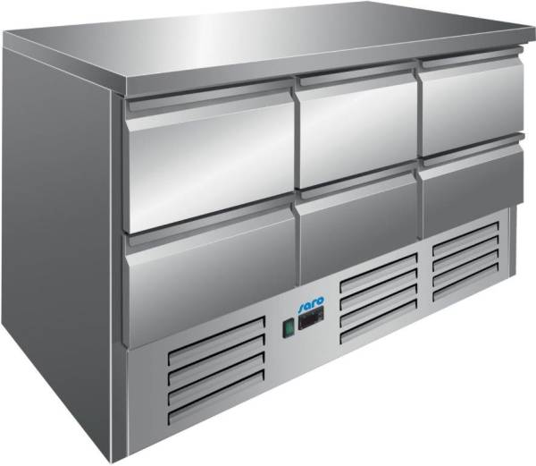 KGSA0070 Kühltisch Modell VIVIA S903 6x1/2 1368x700x870 mm
