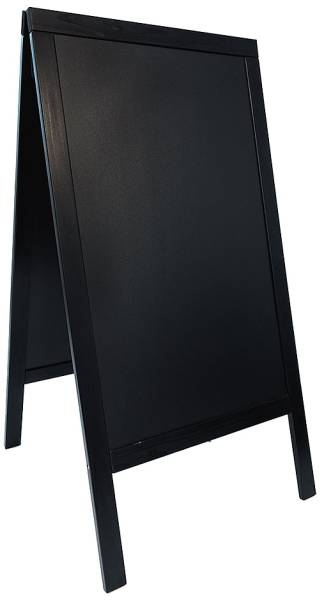 CNCO3673 Kundenstopper mit Kreidetafel schwarz 120x 68 cm