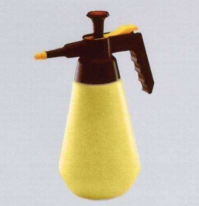RMSW0143 Sprühflasche 1,5 L gelb mit Druckpumpzerstäuber