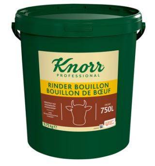 GEUN0019 Knorr Clean Label Rinder Bouillon Eimer= 9,75 kg