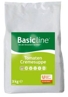 GEUN0013 Basic Line Tomaten Cremesuppe Karton= 4 x 3 kg