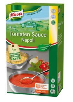 KOUN0026 Knorr Tomaten Sauce Napoli Karton= 2 x 3 kg
