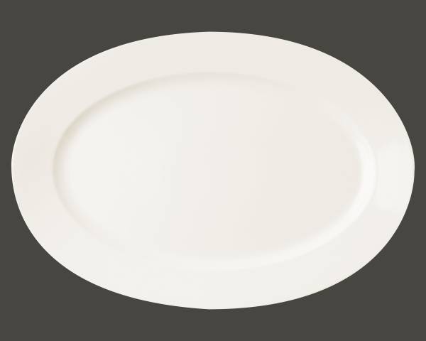 GLRA0228 Banquet Platte oval Ivoris white L22 W15.5 H2.3cm