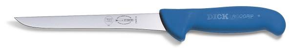 MEDI0114 DICK Ergogrip Ausbeinmesser 18 cm schmal, Griff blau