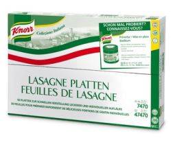 TWNU0248 Nudeln Knorr Lasagne-Platten vorgegart Karton= 10 kg