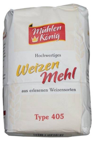 TSME0010 Mehl Weizenmehl Type 405 Packung= 10 x 1 kg Beutel
