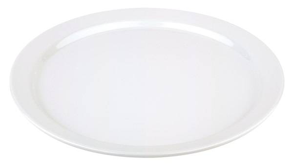 GBAP0820 Melamin Tablett Pure rund weiß D= 38 cm, H= 2,5 cm