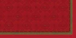 GBTA0181 Dunicel Mitteldecken Festive Charme Red 84x84 cm Karton= 5x20 St.