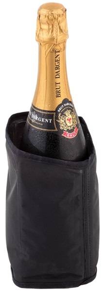 GBAP0432 Kühlmanschette für Sekt-/Champagner schwarz D= 11 cm, H= 18 cm