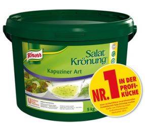 GEUN0005 Knorr Salatkrönung Kapuziner Art Dressing Eimer= 5 kg