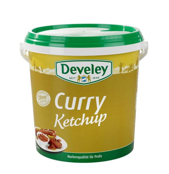 EMKT0007 Curry-Ketchup von Develey Eimer = 10 kg