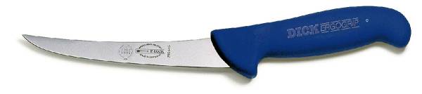 MEDI0345 DICK Ergogrip Ausbeinmesser 15 cm geschweifte Klinge, Griff blau