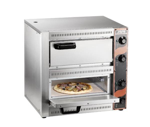 THSO0540 Pizzaofen Modell PALERMO2 230V 2 Pizzen D= 33cm, 530x430x520 mm