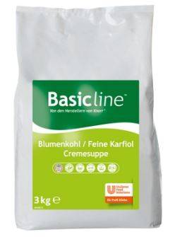 GEUN0008 Basic Line Blumenkohl/ Feine Karfiol Cremesuppe Karton= 4 x 3 kg