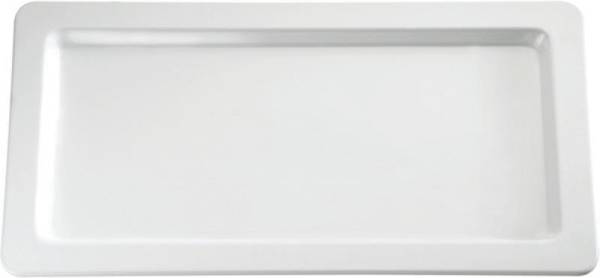 GBAS0439 Melamin Tablett Serie Apart weiß 53 x 32,5 cm, Höhe= 2,5 cm