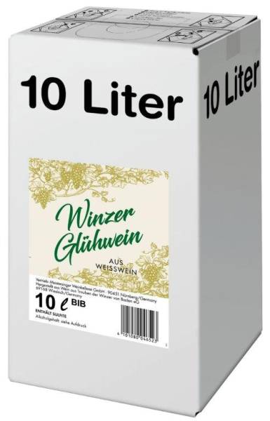 weiß Bag Liter Box Meistersinger in 10 Winzerglühwein