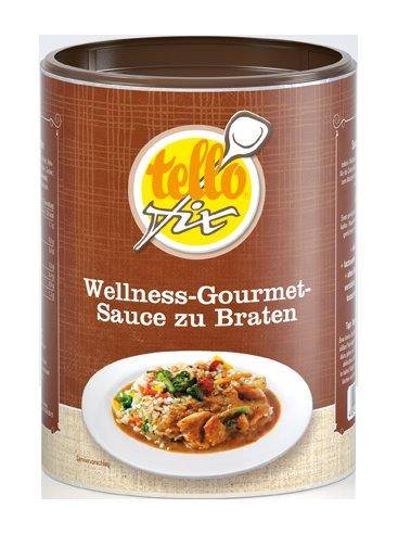 GESO0140 Tellofix Wellness-Gourmet-Sauce 5 L o. Zusätze KT=12 Dosen mit je 500 g