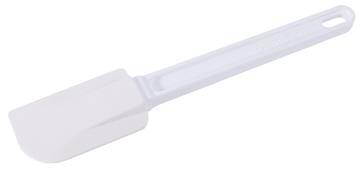 CNCO0259 Teigschaber aus Kunststoff weiß 8x 5 cm, L= 25 cm