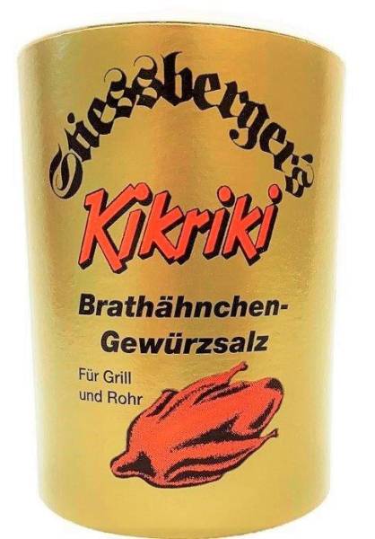 GESO0076 Kikeriki-Brathähnchengewürz Dose= 250 g KT= 6 St