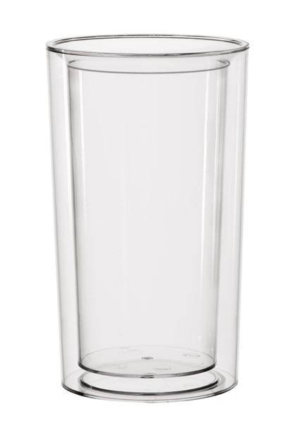 GBAP0496 Flaschenkühler PURE doppelwandig glasklar, D= 13,5 cm, H= 23 cm