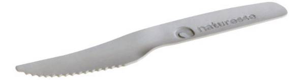 UVPA0512 Naturesse Messer aus Papier weiß L= 16,5 cm PK= 100 Stk