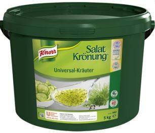 GEUN0007 Knorr Salatkrönung Universal- Kräuter Dressing Eimer= 5 kg