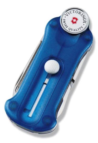 MESO0151 Golf Tool transparent blau mit 10 Funktionen