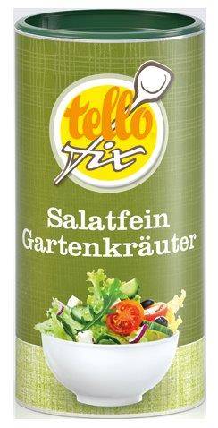 GESO0168 Tellofix Salatfein Gartenkräuter Karton = 12 Dosen mit je 220 g