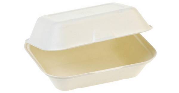 UVPA0113 Zuckerrohr Food Box mit Klappdeckel 1-teilig 18,5x14x7,4 cm PK= 125 Stk