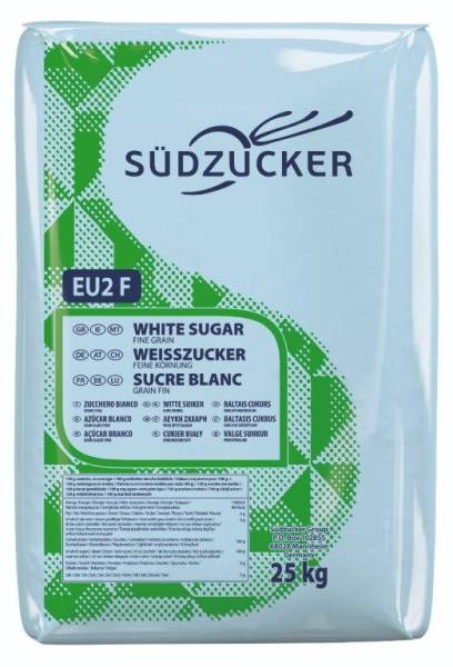 TSZU0009 Zucker weiß fein EU-Kategorie 2 Sack= 25 kg