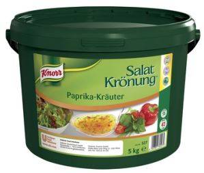 GEUN0006 Knorr Salatkrönung Paprika-Kräuter Dressing Eimer= 5 kg