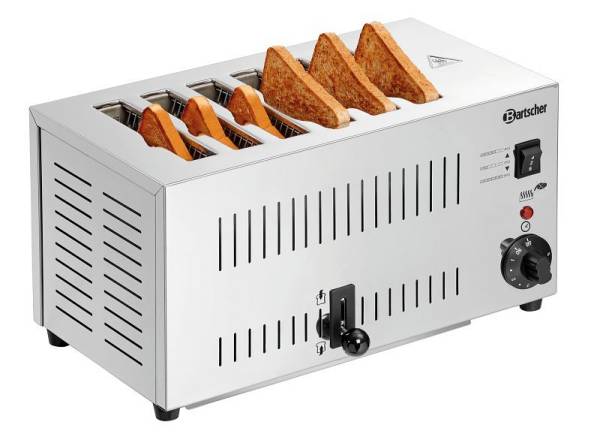 THBA0490 Toaster TS60 mit 6 Schlitzen 405x275x220 mm