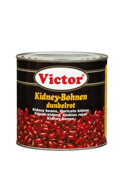 KOGM0040 Victor Kidney-Bohnen Karton= 6 Dosen je 2650 ml (6 x 1500g ATG)